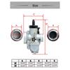 Universal Carburetor Assembly For ATVs Off Roading Vehicles Enhances Engine Efficiency Complete Installation Components