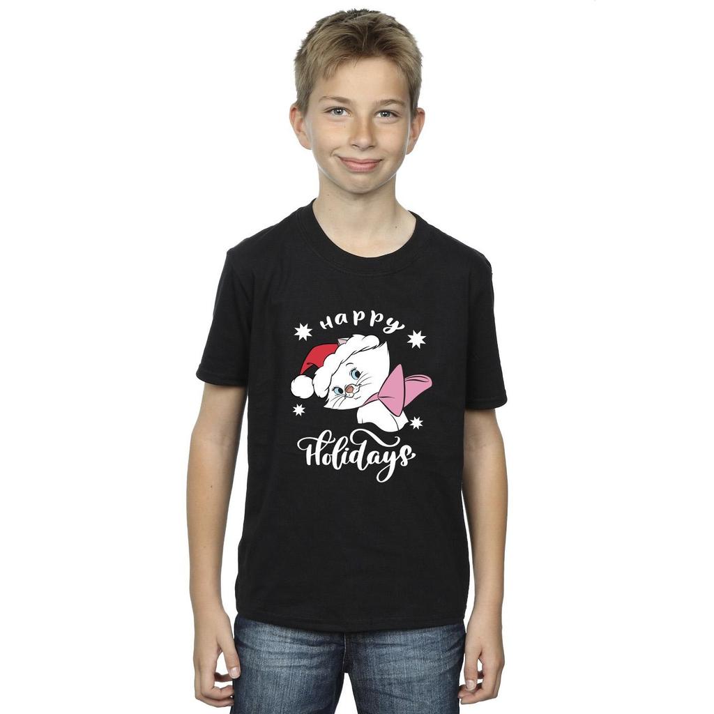 Disney Boys The Aristocats Happy Holidays T-Shirt