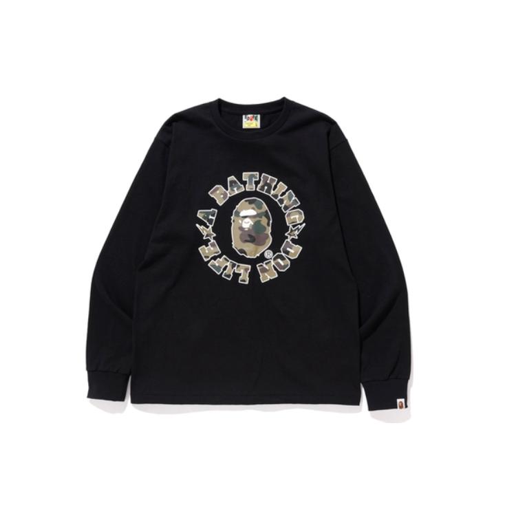 Bape X Big Sean Don Life Футболка с длинным рукавом 1F73-111-923
