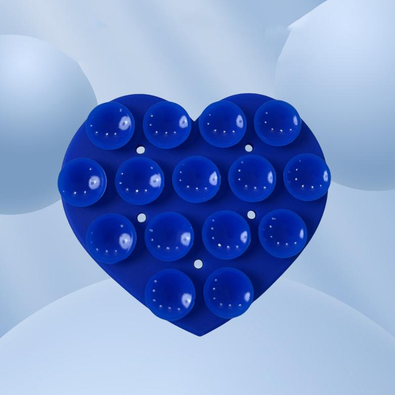 Силиконовая присоска, задняя наклейка, держатель для телефона на присоске, силиконовый коврик для чашки, настенная подставка для смартфона, фиксированная для стеклянной керамической плитки