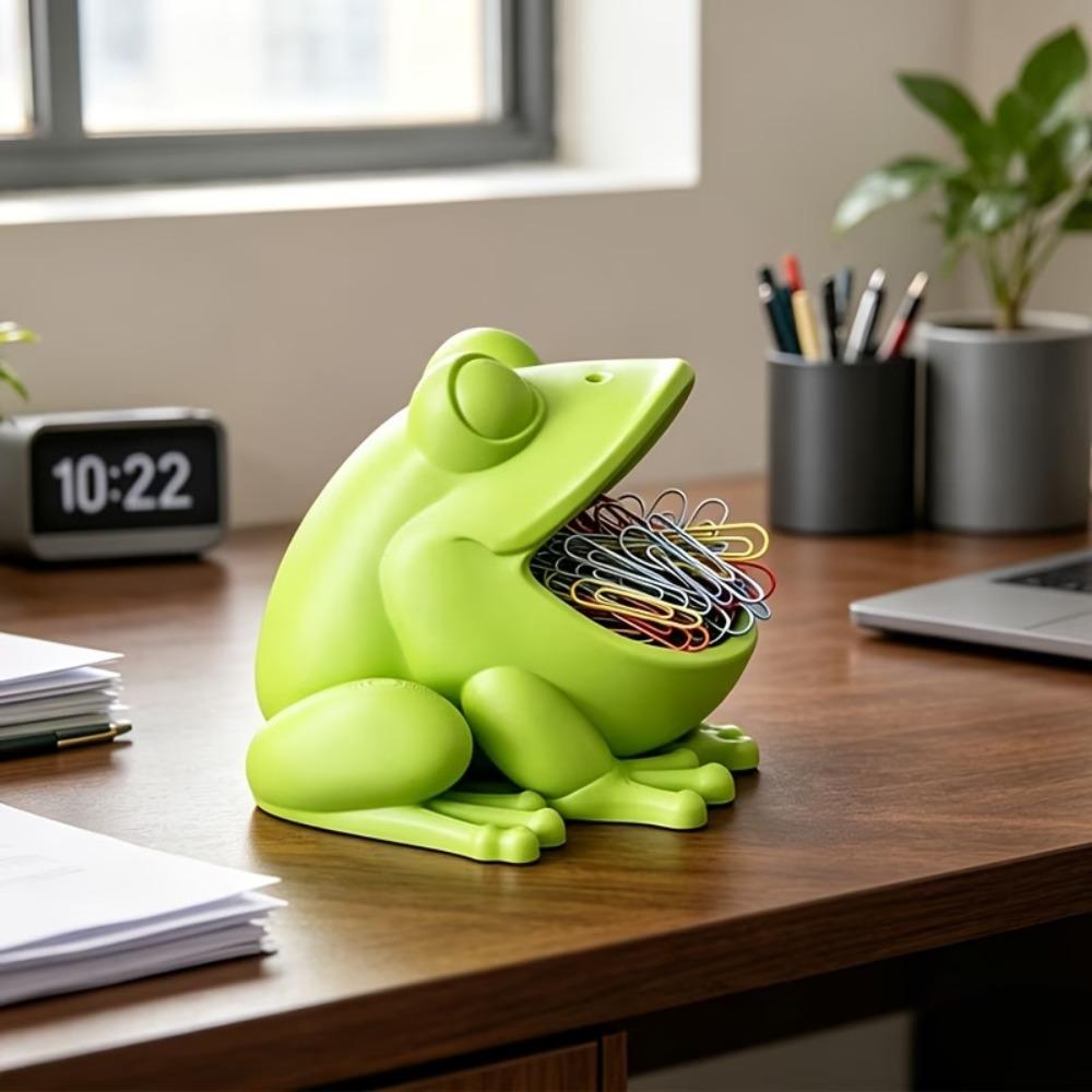 Large Capacity Dinosaur Desk Organizer Frog Animal Cartoon Pen Cup School Supplies