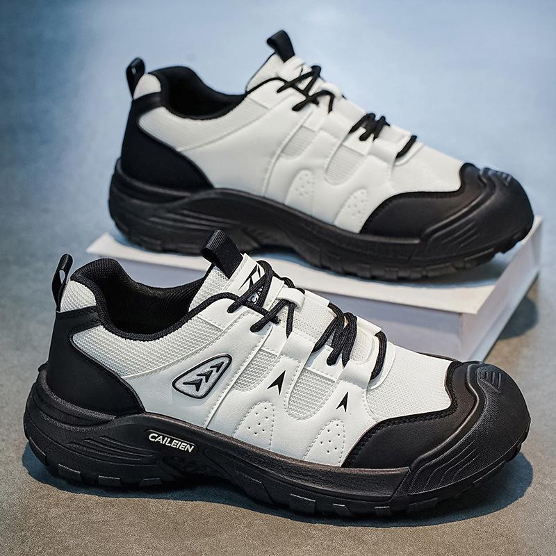 Hiking shoes men's shoes breathable men's outdoor climbing hiking shoes non-slip wear-resistant casual sports shoes men