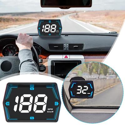G20 HUD GPS Автомобильный Цифровой Спидометр Проекционный Дисплей Универсальный Крупный Шрифт Предупреждение о Превышении Скорости Для Всех Автомобилей Электронные Аксессуары