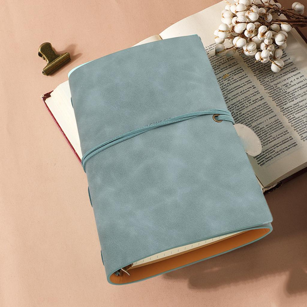 80 листов блокнот с отрывными листами съемная обложка из искусственной кожи 6 блокнотов спиральный блокнот для