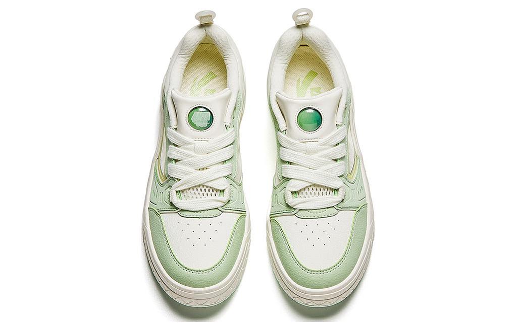 Women's Sneakers Anta Slip Resistant Cushioning Abrasion Resistant Low top Skateboard Shoes Women's White