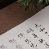 Chen Guozhao Cursive Calligraphy Practice Book: Red Outlined Xuan Paper with Brush for Beginners