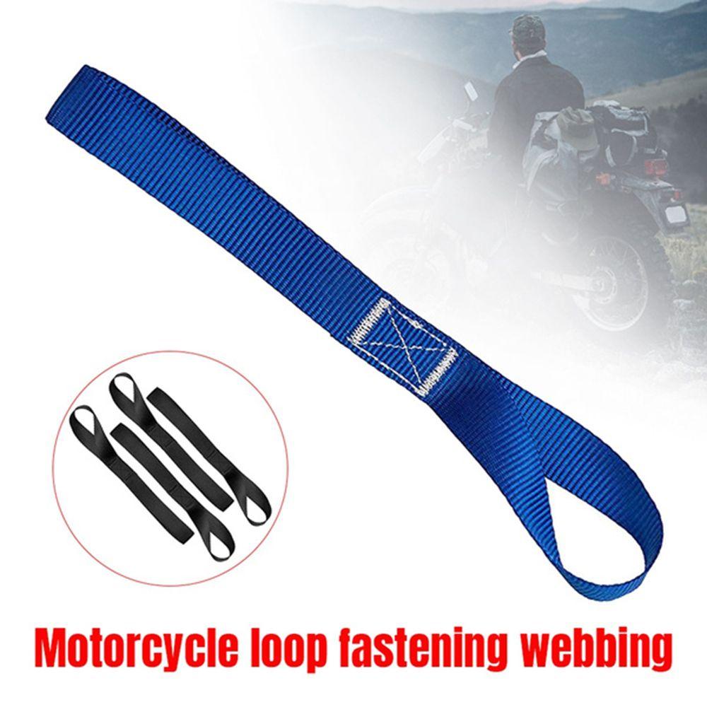 Snowmobile Nylon Dirtbikes Luggage Straps Loops Motorcycle Tie Down Straps Tension Rope Fixed Strap
