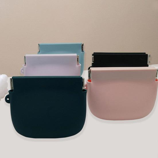 Силиконовый кошелек для монет, портативный сплошной цвет, многофункциональный держатель для монет, губная помада, ключи, сумка для хранения кабеля наушников, кошелек для женщин и девочек, подарок