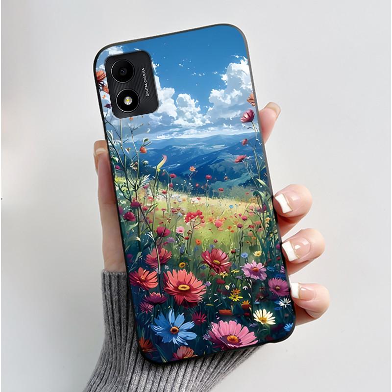 Casing For TCL 305i 5164D Phone Case Aesthetic Luxury Cute Cool Boys Girls Soft silicone Protective Back Cover Black TPU Shell