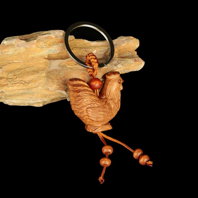 Персиковое и Ююбовое Дерево Зодиак 3D Брелок: Высококлассные украшения-амулеты-обереги.