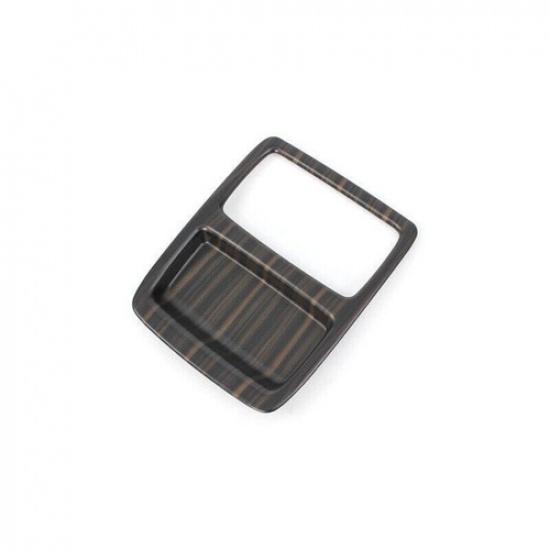 1Pcs Rear Water Cup Holder Panel Trim Wood Grain For Honda Accord 11th -2024