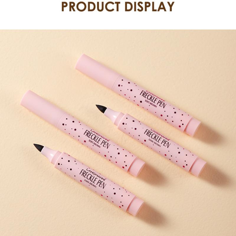 Waterproof Freckle Pen Quick-Dry Long-Lasting Coverage for Freckles & Beauty Marks Natural Finish with 2 Shades Easy To Use Beauty Mark Enhancement