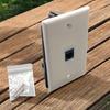Ethernet настенная панель-муфта Лицевые панели Муфта inline для сети в домашнем офисе