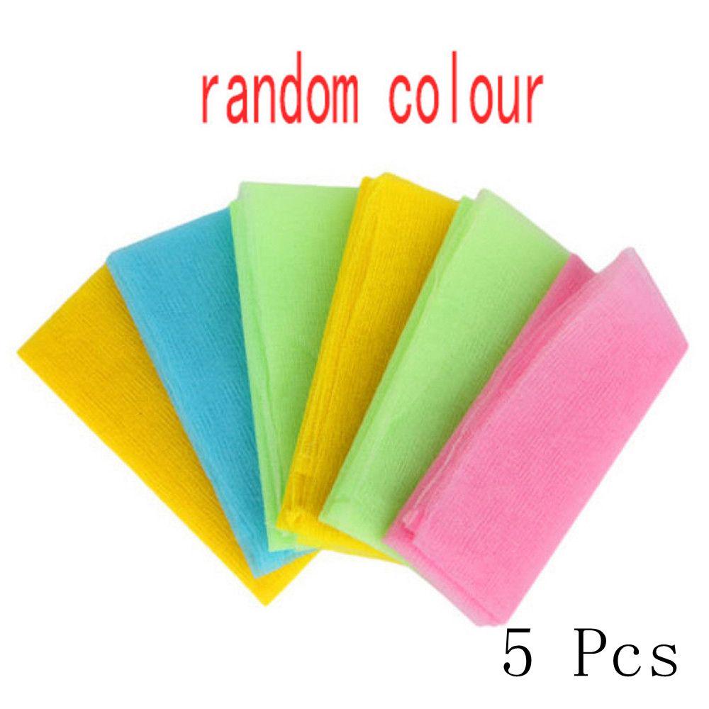Pcs Random Color Cheap Exfoliating Hot Sale Body Cleaning Scrubbing Bath Shower Cloth Washing Towel