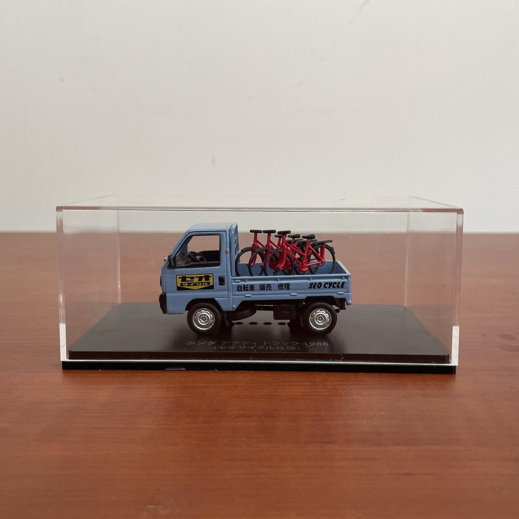 Hachette 1:43 Scale Diecast Alloy Honda ACTY 1988 Truck Toys Cars Model Classics Nostalgia Adult Gifts Souvenir Static Display