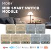 MOES Серия Кольцо Звезды Мини Tuya WiFi/Zigbee Умный Переключатель Модуль Сделай Сам Выключатель Света 1/2 Клавиши Дистанционное Управление Работает с Alexa Google Home