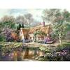5D DIY Diamond Painting Riverside House Diamond Embroidery Mosaic Cross Stitch Rhinestone
