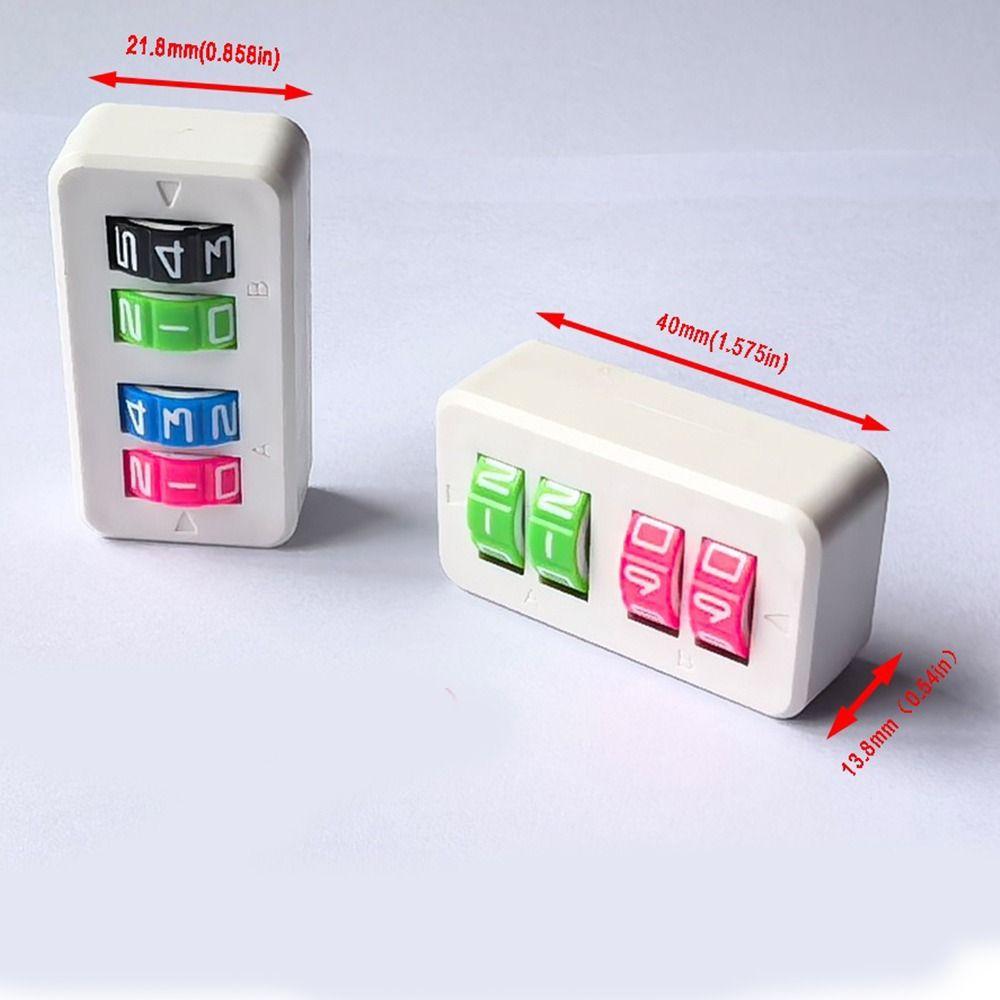 Mini Board Games Score Tracker Tabletop Sports Score Counter for Sports Entertainment