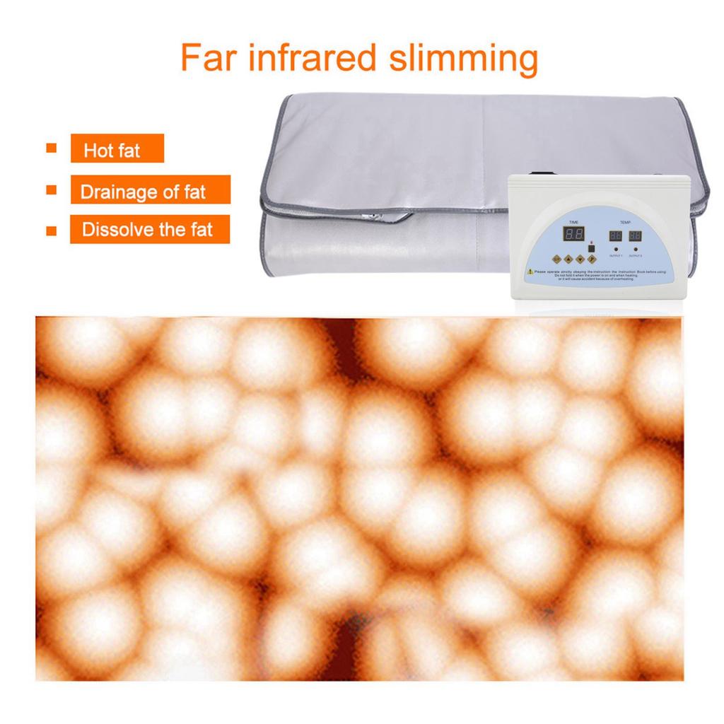 Far Infrared Sauna Heating Blanket Body Shape Slimming Fitness Machine