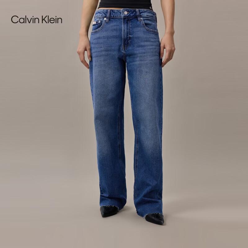 Calvin Klein Джинсы Серия 90-х Женские Прямые Джинсы