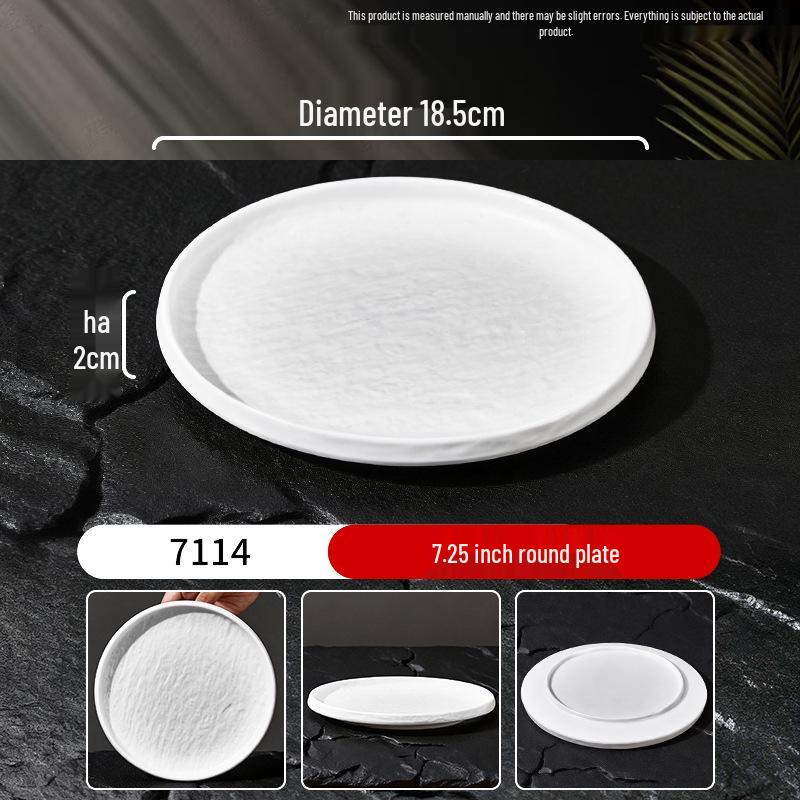 Набор из миски для риса и блюдца для соуса в стиле меламиновой керамики