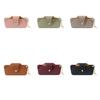 with Bag Pendant Leather Glasses Case Solid Color Eyewear Protector  Sun Glasses