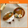 Cute Noodle Egg Cartoon Plush Hanging Toy Keychain Pendant Kids Travel Bag Decor