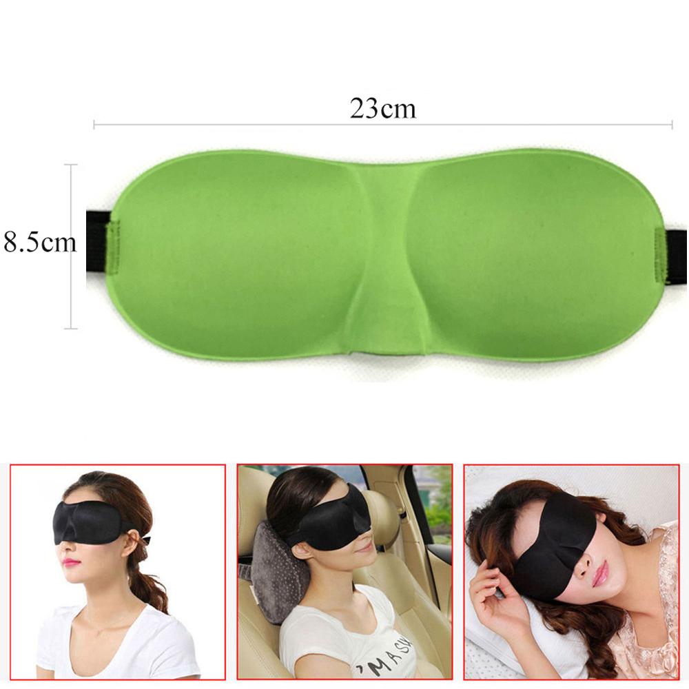 Tcare Fashion 3D Sleeping Eye Mask, Travel Sleep Eye Shade Cover Nap Eye Patch Blindfolds Blinders Create Total Darkness Unisex