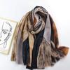 2024 Spring And Autumn Winter New Cotton And Hemp Long Thin Scarf Travel Versatile Sunscreen Warm Shawl For Women