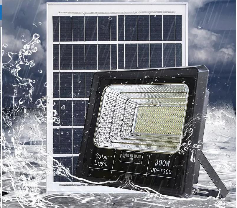 Lampa Solarna Z Czujnikiem 300W Kabel 5M 20000Mah