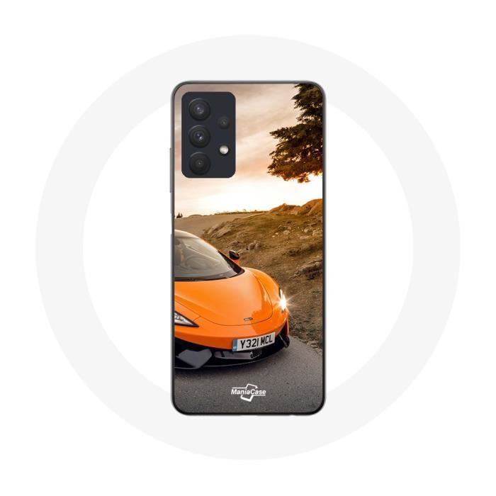 Coque pour Samsung Galaxy A32 5G Formule 1 McLaren F1 Orange