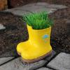 Funny Rain Boot Planter Decorative Hydroponic Flower Holder Flower Pot  Landscaping Sculpture