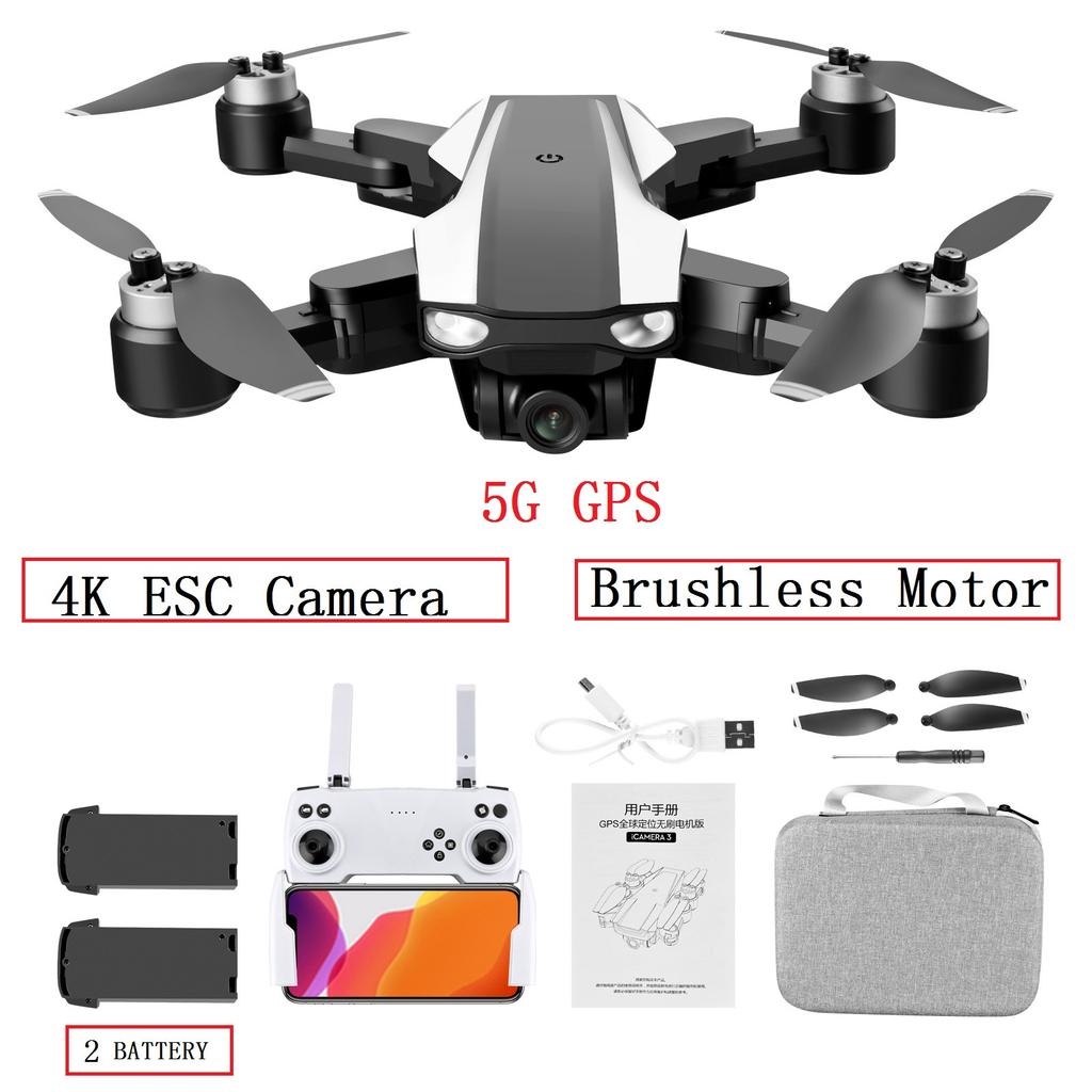 S105 GPS Drone 4K HD Camera 5G WiFi Brushless Motor FPV Drone Flying For 25 Min