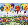5D DIY Diamond Painting Hot Air Balloon Embroidery Mosaic Cross Stitch Rhinestone Decoration