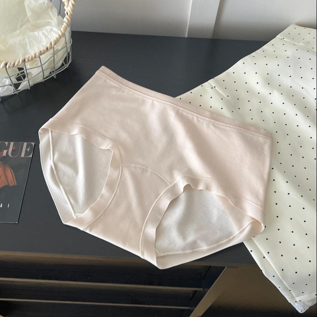 Мощные базовые женские трусики-сетка 9801, цвета низкой насыщенности, удлиненная ластовица, дизайн «банан», 60 штук.