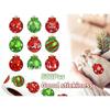 Merry Christmas Stickers Self-Adhesive Labels Christmas Tags Stickers Wrapping Label for Scrapbook Stationery Crafts Greeting