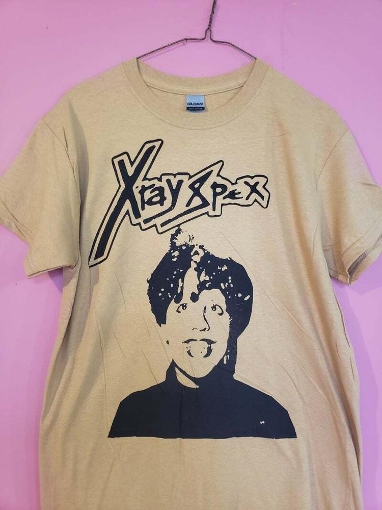 Футболка X-RAY SPEX, Футболка с принтом группы Poly Styrene, унисекс футболка для фаната 16D399 Унисекс футболка