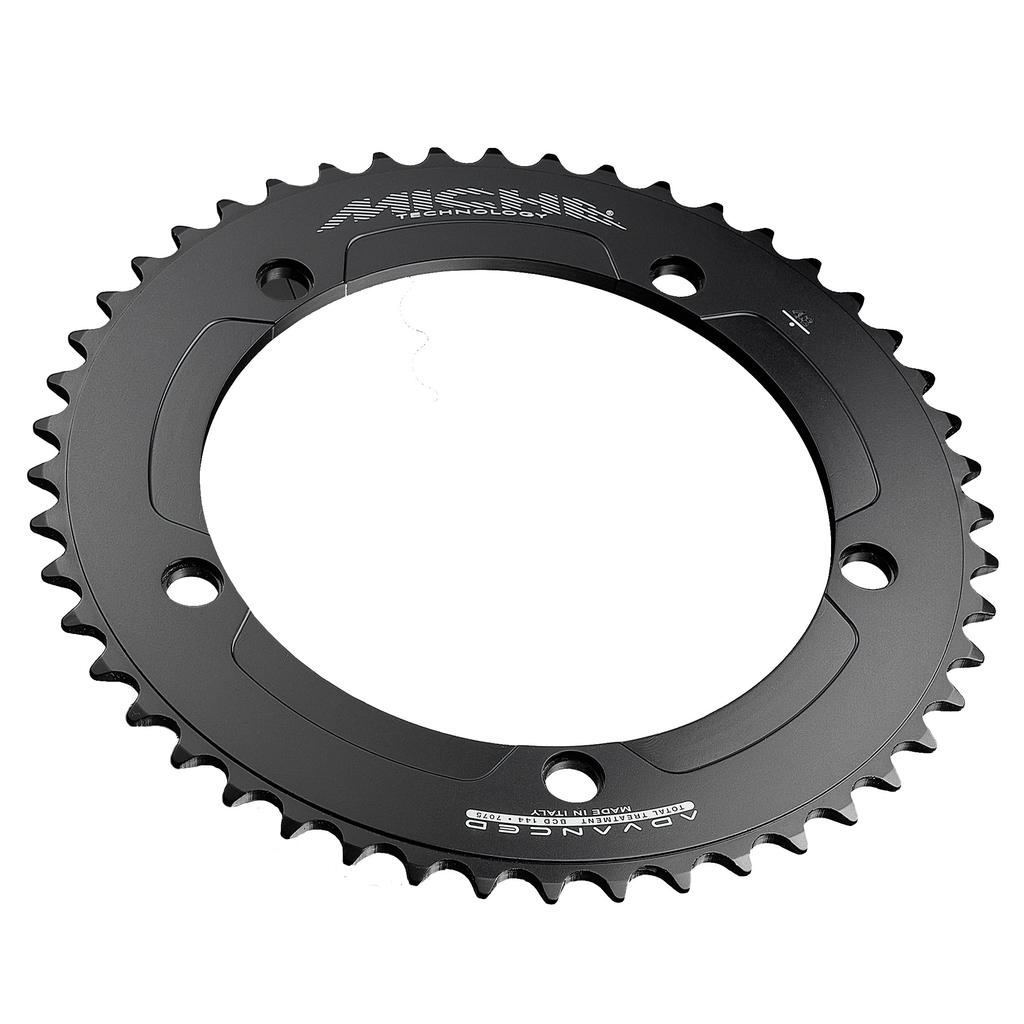 MICHE Advanced Pista Track Black Chainring, 49T,