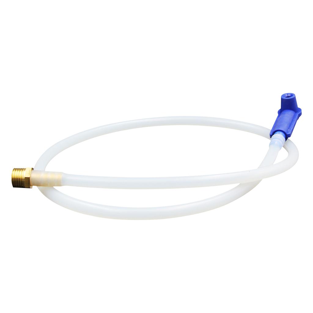 Бутылка для прокачки тормозов 1 л, автоэкстрактор тормозной жидкости с силиконовым крюком для подвешивания шланга, белый