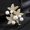 Leaf Brooch For Women Plant Brooches Clothing Coat Jewelry Party Accessries Gifts