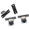 2p 4p Type-C USB Jack 3.1 Type-C 2Pin 4Pin Female Connector Jack Charging Port USB 3.1 Type C Socket Fixing Plate