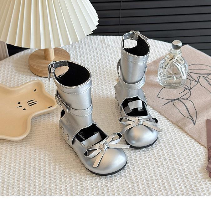 Водонепроницаемая кожаная обувь для девочек на весну/осень - Модная детская обувь на мягкой подошве