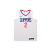 NBA Quick-Dry Swingman Jersey 2020 - Clippers Leonard #2 Men Tops White CW3594-100