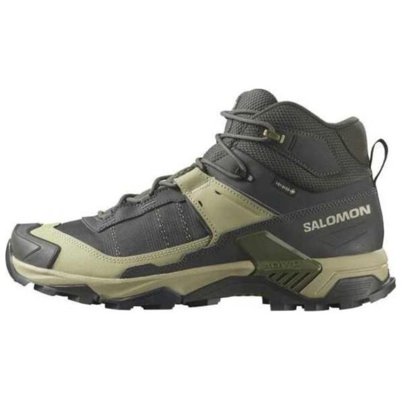 Кроссовки X Ultra 5 Salomon Mid GORE-TEX 'Peat Grey Green' L47754300