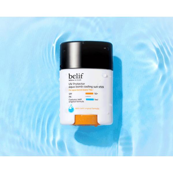 belif УФ-защитный Аква-бальзам Охлаждающий Солнцезащитный Стик SPF 50+ PA++++