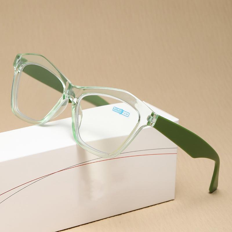 Модные женские очки для чтения с квадратной оправой, унисекс, стильные очки с кошачьим глазом по рецепту, ретро очки для дальнозоркости для мужчин