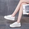 Internet Celebrity Platform Two Wear White Shoes Women 2025 Spring and Autumn New Versatile Casual Sports Shoes Tide