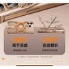 Metal Magnetic Phone Case With 360 Rotating Stand IPhone 16 Pro Max Desert Color Electroplated Finish Shockproof Design