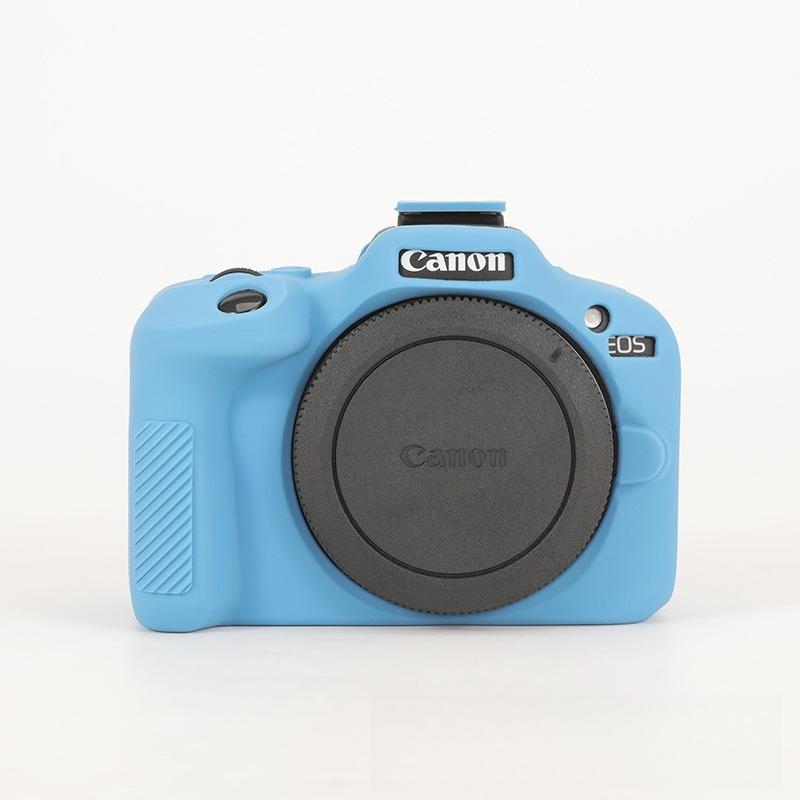 Силиконовый чехол для беззеркальной камеры Canon EOS R100 - Защитная крышка и портативная сумка для фотосъемки