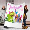 Happy Tree Friends4 printed throw blanket—lightweight,soft,warm;versatile blanket for all seasons—perfect as &air-conditioning throw,nap blanket